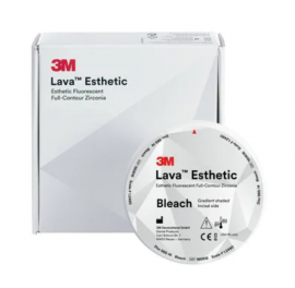 Phôi Zirconia 3M™ Lava™ Esthetic, 69319, Đĩa 98S x 14 mm, Màu Bleach
