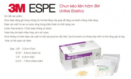 Thun kéo, chun liên hàm 1/8 3M Unitek Elastics